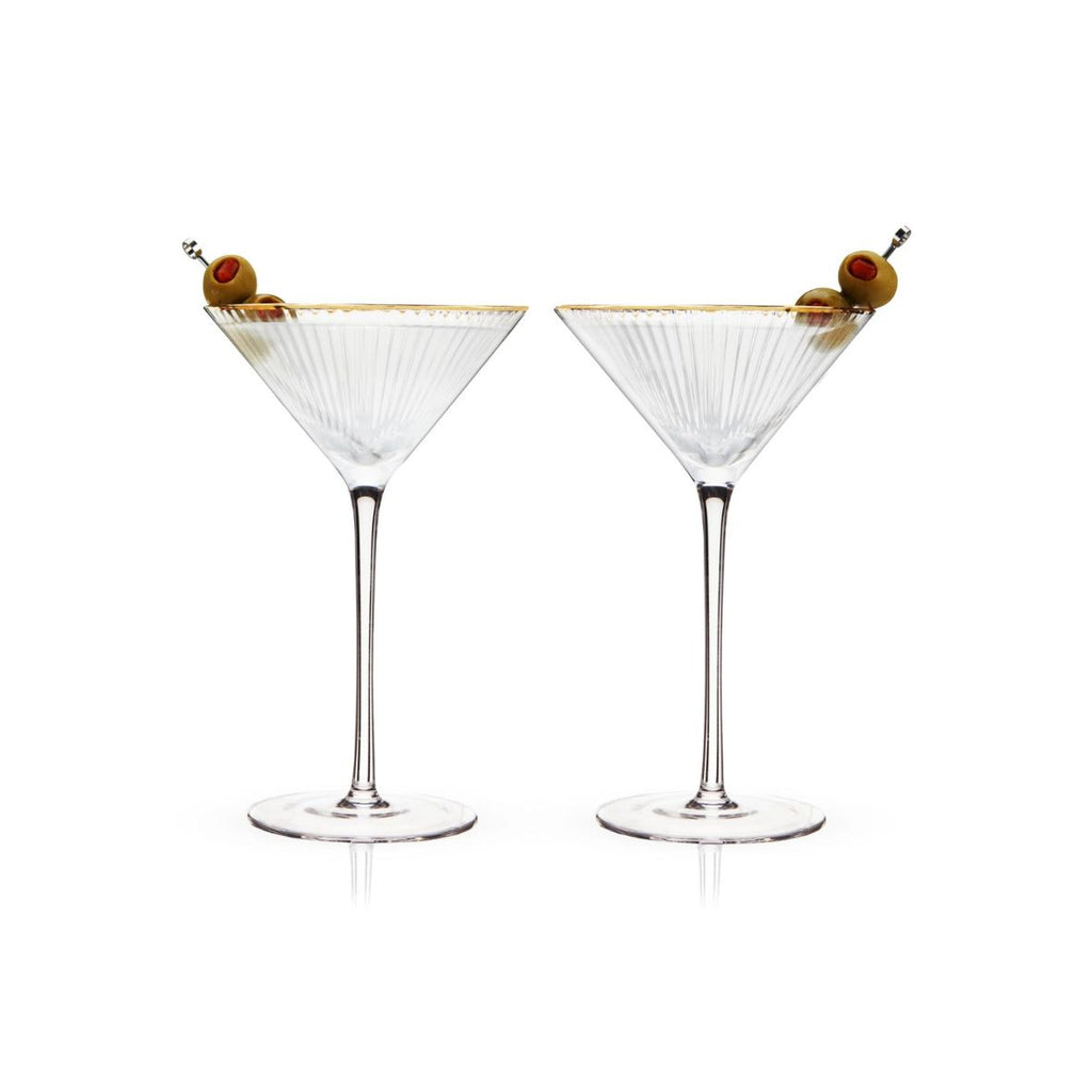 Hourglass Martini Tumblers : martini cocktail