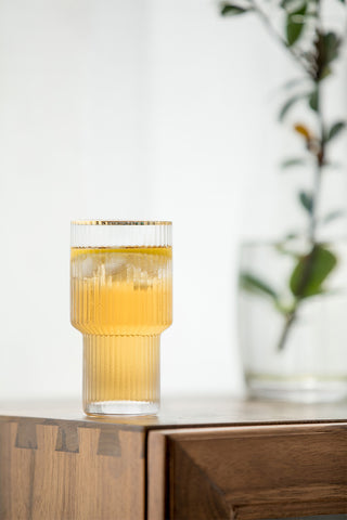 Crystal Glass Set - Gold - Filtrum Home