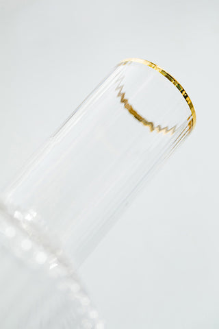 Crystal Glass Set - Gold - Filtrum Home
