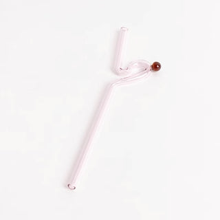 Curvy Glass Straw Set - Filtrum Home