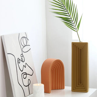 Ripple Ceramic Vase
