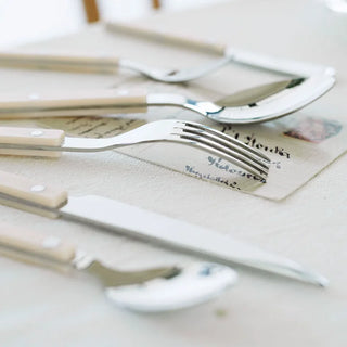 Bistro Flatware Set - 24 Silverware PCS