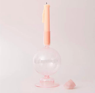 Pink Bubble Candle Holder & Vase