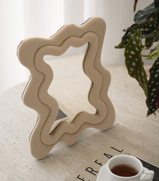 Curvy Velvet Mirror - Filtrum Home
