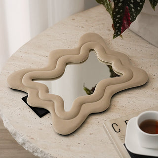 Curvy Velvet Mirror - Filtrum Home