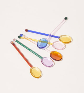 Retro Glass Spoon Set - Filtrum Home