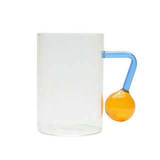 Abstract Mug Blue Amber - Filtrum Home
