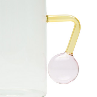 Abstract Mug Pink Yellow - Filtrum Home