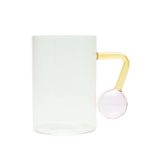 Abstract Mug Pink Yellow - Filtrum Home