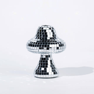 Mushroom Disco Vase - Silver - Filtrum Home