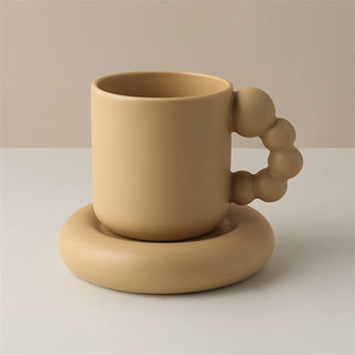 Retro Ceramic Mug Set - Filtrum Home