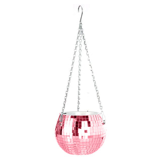 Disco Ball Planter - Pink - Filtrum Home