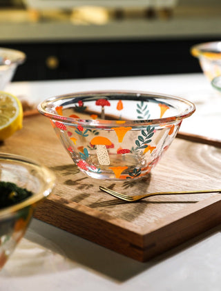 Mushroom Glass Bowl - Filtrum Home