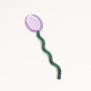 Curvy Glass Spoon Set - Filtrum Home