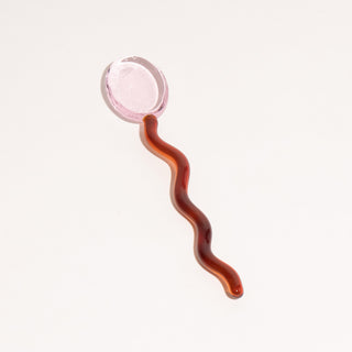Curvy Glass Spoon Set - Filtrum Home