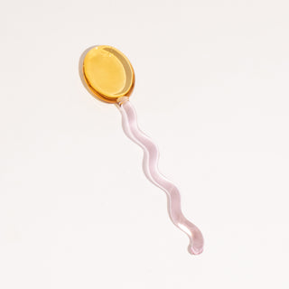 Curvy Glass Spoon Set - Filtrum Home