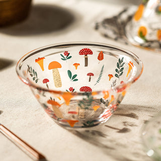 Mushroom Glass Bowl - Filtrum Home