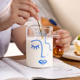 Filtrum Home Abstract Glass Mug is $18.99