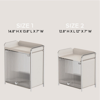 Ribbed Counter Cabinet
