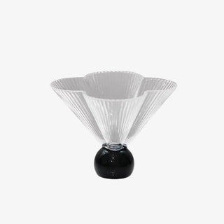 Fancy Ribbed Martini Glass