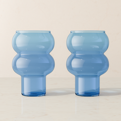 Bubble Drink Glass Set - Tall