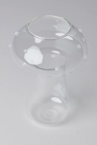 Mushroom Dot Glass