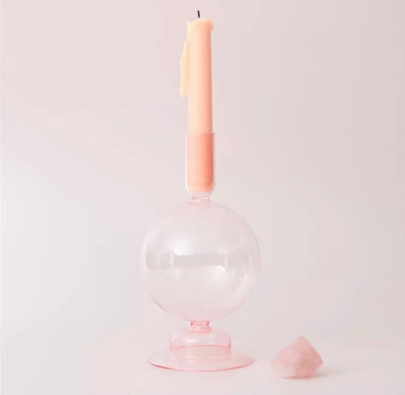 Pink Bubble Candle Holder & Vase