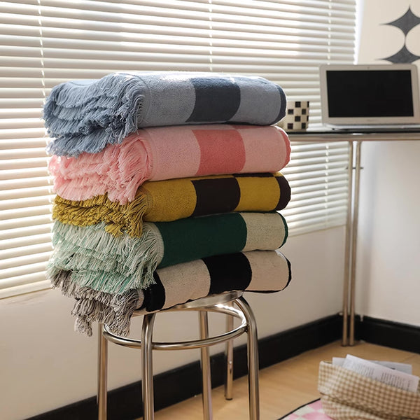Checkered Bath Towels - XL