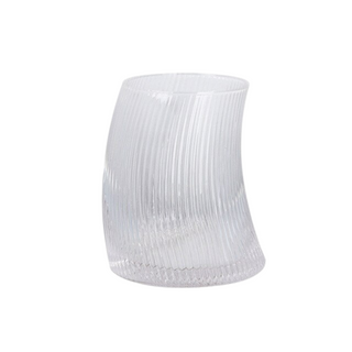 Ribbed Curvy Glass - Filtrum Home