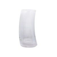 Ribbed Curvy Glass - Filtrum Home