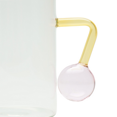 Abstract Mug Pink Yellow - Filtrum Home