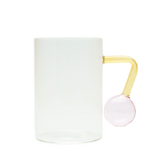 Abstract Mug Pink Yellow - Filtrum Home