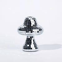 Mushroom Disco Vase - Silver - Filtrum Home