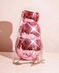 Disco Ball Planter - Pink - Filtrum Home