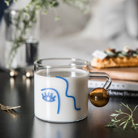 Abstract Glass Mug - Filtrum Home