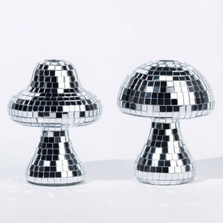 Mushroom Disco Vase - Silver - Filtrum Home
