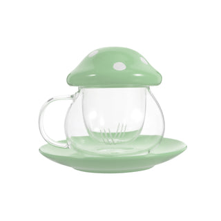 Mushroom Tea Infuser Glass - Filtrum Home