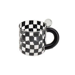 Retro Dot Mug - Checkered - Filtrum Home