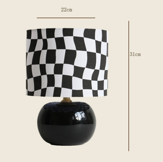 Checkered Lamp - Filtrum Home