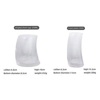 Ribbed Curvy Glass - Filtrum Home