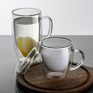Filtrum Home Glass Mug with Lid is $18.99